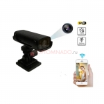 Мини видеокамера наблюдения Wi-Fi HD 1080p