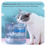 Фонтан поилка для кошек и собак