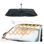 Зонт экран для защиты от солнца 145x80 см