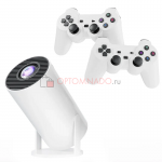 300 MAX Game Projector проектор для игр и фильмов 2 геймпада