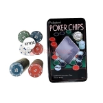 Набор покерных фишек Poker Chips 100 шт