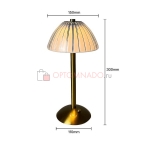 Crystal Table Lamp ретро светильник на стол