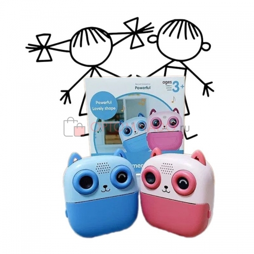Kids Print Camera фотоаппарат детский с моментальной печатью