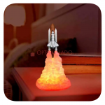 Космический шаттл светильник 3D