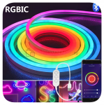 RGBIC лента светодиодная с функцией цветомузыки 2 м