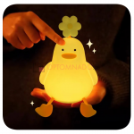 Flower Duck ночник силиконовый подставка для смартфона