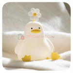 Flower Duck ночник силиконовый подставка для смартфона