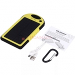 Внешний аккумулятор на солнечной батарее Power Bank Solar Charger 5000 mAh