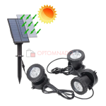 Фонари садовые солнечные с RGB свечением