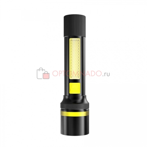 LED фонарик ручной суперлегкий