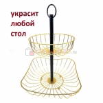 Фруктовница двухъярусная