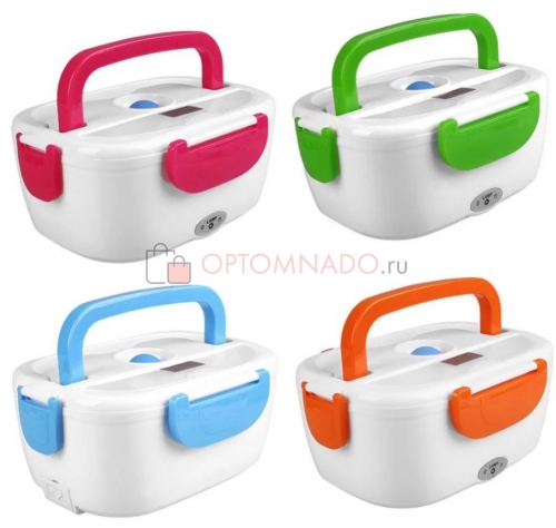 Электрический ланч бокс с подогревом Electric Lunch Box