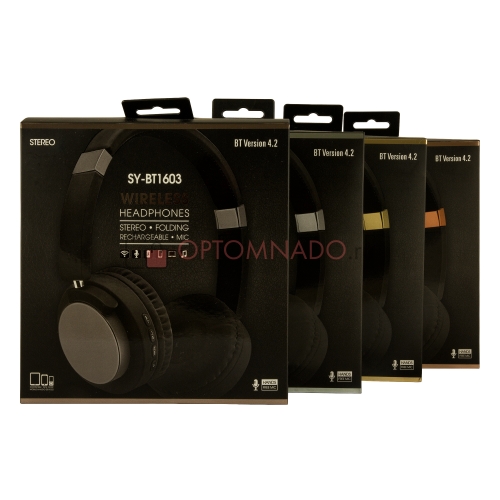 Беспроводные наушники-гарнитура Wireless Headphone SY-BT1603