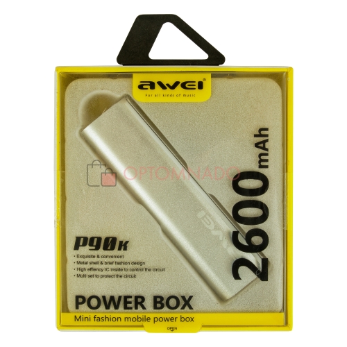 Power Bank Awei P90K 2600 мАч