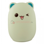 Ночник-лампа Bud bear silicone lamp