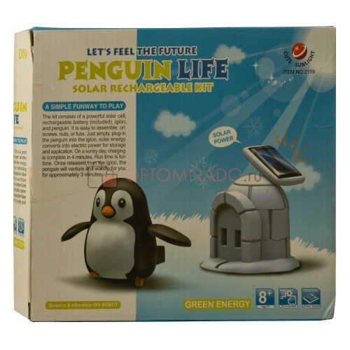 Конструктор на солнечной батарее Penguin Life Solar Kit