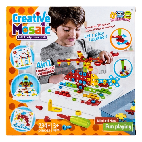 Конструктор Creative Mosaic 234 детали