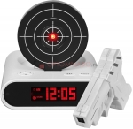 Будильник с мишенью Gun Alarm Clock