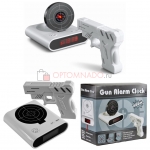 Будильник с мишенью Gun Alarm Clock