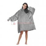 Толстовка плед с капюшоном Huggle Hoodie