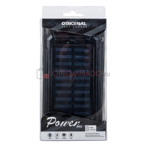 Аккумулятор на солнечной батарее Power Box USB