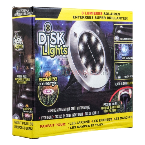 Светильник на солнечной батарее Disk Lights