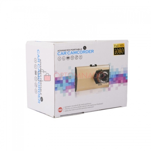 Автомобильный видеорегистратор car camcorder full hd 1080 с гранями